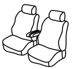 Set coprisedili Superior - Nero/Grigio - compatibile per Volkswagen Caddy (01/21>)
