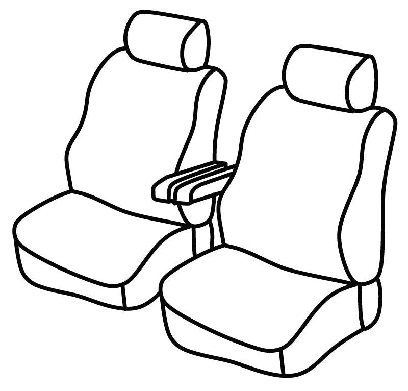 Set coprisedili Superior - Nocciola - compatibile per Iveco Daily (06/14>)