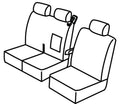 Set coprisedili Superior - Beige - compatibile per Peugeot Expert (04/16>)