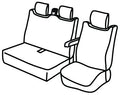 Set coprisedili Superior - Nocciola - compatibile per Renault Master (07/24>)
