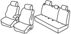 Set coprisedili Superior - Grigio/Nero - compatibile per Dacia Sandero Stepway (02/21>) Urban
