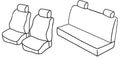 Set coprisedili Superior - Beige - compatibile per Fiat Punto 5p (09/99>08/09) dal 2001