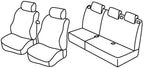 Set coprisedili Superior - Nero/Grigio - compatibile per Ford Fusion (08/02>11/12)