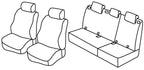 Set coprisedili Superior - Nocciola - compatibile per Kia Picanto (04/04>04/11)
