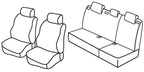 Set coprisedili Superior - Nocciola - compatibile per Kia Picanto 5p (05/11>05/17)
