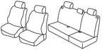 Set coprisedili Superior - Nero/Grigio - compatibile per Renault Clio II 5p (03/98>09/05)