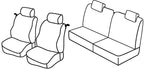 Set coprisedili Superior - Beige - compatibile per Renault Twingo (06/07>08/14) fino al 9/2011, Dinamique