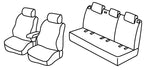 Set coprisedili Superior - Nero/Grigio - compatibile per Skoda Fabia 5p (02/15>08/21) Ambiente