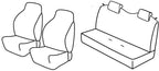 Set coprisedili Superior - Nocciola - compatibile per Suzuki Alto (03/09>03/15)