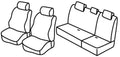 Set coprisedili Superior - Nocciola - compatibile per Daihatsu Terios (04/06>09/13) J200