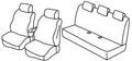 Set coprisedili Superior - Nocciola - compatibile per Dacia Duster (02/18>05/24)