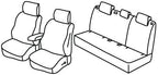 Set coprisedili Superior - Grigio/Nero - compatibile per Dacia Duster (03/24>)