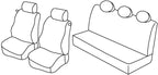 Set coprisedili Superior - Nocciola - compatibile per Lancia Ypsilon 3p (09/03>05/11) - Lancia Ypsilon Unyca 3p (06/11>12/13)