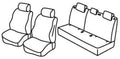 Set coprisedili Superior - Beige - compatibile per Mazda 2 5p (03/23>04/25)