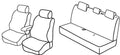 Set coprisedili Superior - Beige - compatibile per Nissan Micra (11/10>02/17)