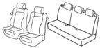 Set coprisedili Superior - Grigio/Nero - compatibile per Opel Corsa D 3p (09/06>11/14) Sport