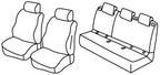 Set coprisedili Superior - Beige - compatibile per Opel Corsa E 5p (12/14>08/19)