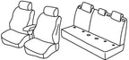Set coprisedili Superior - Nero/Grigio - compatibile per Opel Corsa F 5p (09/19>) Elegance