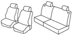 Set coprisedili Superior - Nocciola - compatibile per Peugeot 206 3p (09/98>02/09) fino al 4/2003 - Peugeot 206 5p (09/98>02/09) fino al 4/2003, no Roland Garros