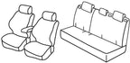Set coprisedili Superior - Nocciola - compatibile per Peugeot 208 5p (04/12>10/19)