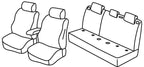 Set coprisedili Superior - Beige - compatibile per Peugeot 2008 (12/19>) - Peugeot 208 5p (11/19>) - Peugeot 3008 (12/23>)