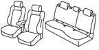 Set coprisedili Superior - Nero/Grigio - compatibile per Renault Clio VI (11/25>)