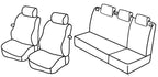 Set coprisedili Superior - Nero/Grigio - compatibile per Seat Ibiza SC (10/08>08/15)