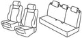 Set coprisedili Superior - Beige - compatibile per Seat Leon (09/05>12/12)