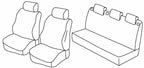 Set coprisedili Superior - Nero/Grigio - compatibile per Seat Ibiza 5p (09/15>05/17)