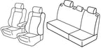 Set coprisedili Superior - Grigio/Nero - compatibile per Toyota Corolla 5p (01/02>12/07)