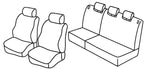 Set coprisedili Superior - Beige - compatibile per Toyota Yaris 5p (01/06>09/11)