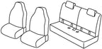 Set coprisedili Superior - Grigio/Nero - compatibile per Toyota Aygo X 5p (03/22>)