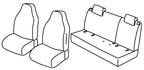Set coprisedili Superior - Nocciola - compatibile per Skoda Citigo 5p (11/19>08/20) - Volkswagen Up! 5p (09/16>12/23) Dal 2019