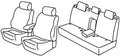 Set coprisedili Superior - Nocciola - compatibile per Audi A3 Sportback (09/04>10/12)