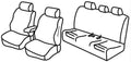 Set coprisedili Superior - Beige - compatibile per Bmw Serie 3 (F30) (02/12>11/18)