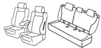 Set coprisedili Superior - Beige - compatibile per Bmw Serie 1 (F20) (09/11>06/19) Sport