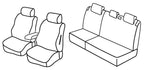 Set coprisedili Superior - Nero/Grigio - compatibile per Fiat Bravo (02/07>11/15)