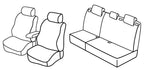 Set coprisedili Superior - Beige - compatibile per Ford Focus 5p (02/05>02/11) - Ford Focus Wagon (02/05>05/11)