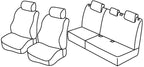 Set coprisedili Superior - Beige - compatibile per Hyundai i20 5p (02/09>05/12)
