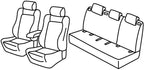 Set coprisedili Superior - Nocciola - compatibile per Hyundai i30 5p (01/17>) N