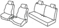 Set coprisedili Superior - Nocciola - compatibile per Hyundai Inster (12/24>) Electric