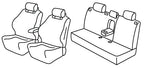 Set coprisedili Superior - Nero/Grigio - compatibile per Kia EV3 (09/24>) Electric