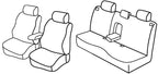 Set coprisedili Superior - Nero/Rosso - compatibile per Mazda 3 4p (11/10>09/13)