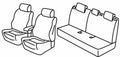 Set coprisedili Superior - Nocciola - compatibile per Mazda 3 5p (01/14>12/18)
