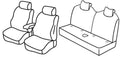Set coprisedili Superior - Beige - compatibile per Mini Mini (R50) (09/01>10/06)