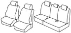 Set coprisedili Superior - Nero/Blu - compatibile per Mini Countryman (R60) (09/10>01/17)