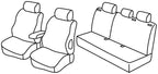 Set coprisedili Superior - Grigio/Nero - compatibile per Opel Astra H 5p (03/04>12/09)