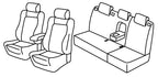 Set coprisedili Superior - Nocciola - compatibile per Opel Astra J Sports Tourer (11/10>02/16)