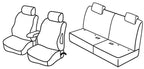 Set coprisedili Superior - Beige - compatibile per Suzuki Grand Vitara 3p (10/05>03/15) dal 2009