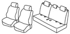 Set coprisedili Superior - Grigio/Nero - compatibile per Suzuki Vitara 5p (04/15>) Premium, Hybrid